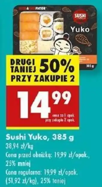 Biedronka Sushi Yuko oferta