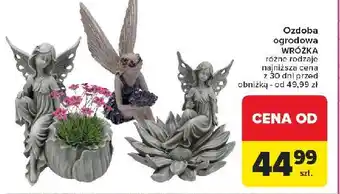 Carrefour Ozdoba ogrodowa wróżka oferta