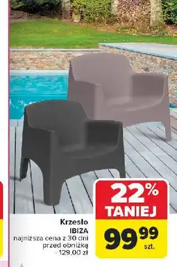 Carrefour Krzesło ibiza oferta