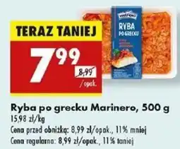 Biedronka Ryba po grecku Marinero oferta