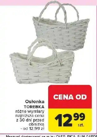 Carrefour Osłonka torebka oferta