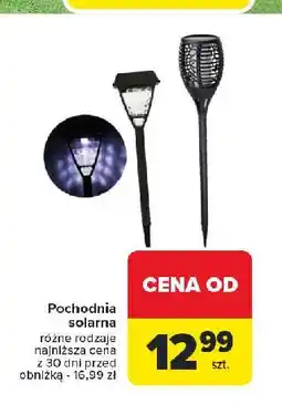 Carrefour Pochodnia solarna oferta