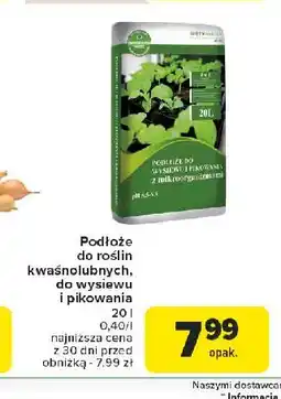 Carrefour Podłoże do wysiewu i pikowania z mikroorganizmami oferta