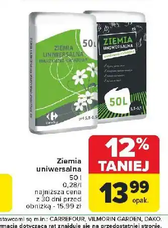 Carrefour Ziemia uniwersalna warzywno-kwiatowa Ok Katarzyna Ostrowska oferta