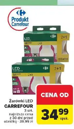 Carrefour Żarówki 60 w e27 Carrefour oferta