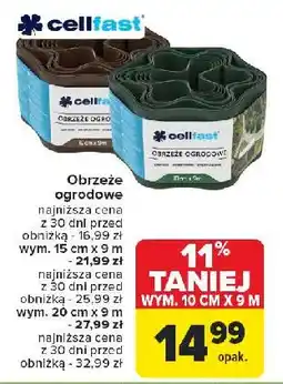 Carrefour Obrzeże ogrodowe 20 cm x 9 m Cellfast oferta