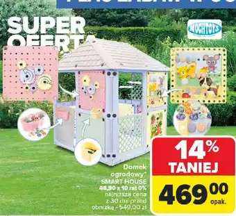 Carrefour Domek ogrodowy Mochtoys oferta