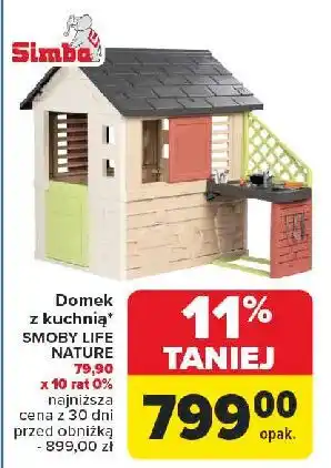 Carrefour Domek ogrodowy z kuchnią Smoby oferta