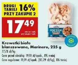 Biedronka Krewetki białe blanszowane, Marinero oferta