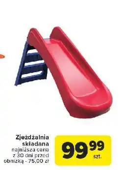 Carrefour Zjeżdżalnia składana różowa Little Tikes oferta