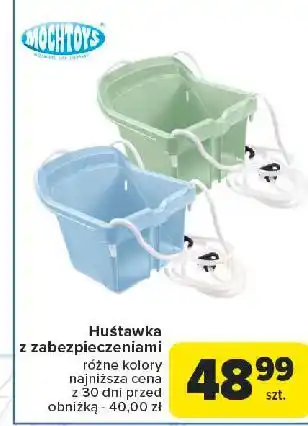 Carrefour Huśtawka bezpieczna Mochtoys oferta