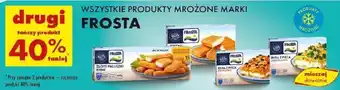 Biedronka WSZYSTKIE PRODUKTY MROŻONE MARKI FROSTA oferta