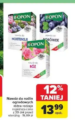 Carrefour Nawóz do hortensji Biopon oferta