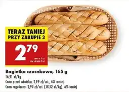 Biedronka Bagietka czosnkowa oferta