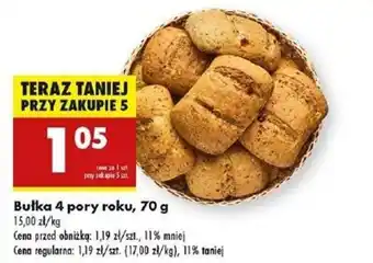 Biedronka Bułka 4 pory roku oferta