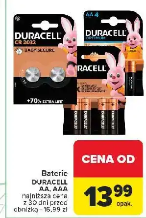 Carrefour Baterie aaa/lr3 Duracell oferta