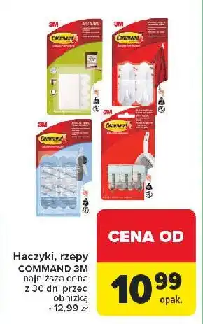 Carrefour Rzepy samoprzylepne Command Brand oferta