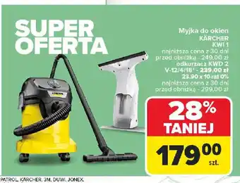 Carrefour Odkurzacz kwd 2v Karcher oferta