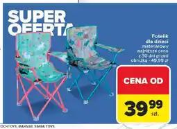 Carrefour Fotelik dziecięcy oferta