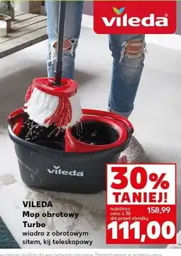 Kaufland Mop obrotowy turbo Vileda oferta