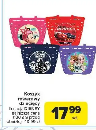 Carrefour Koszyk rowerowy dziecięcy oferta