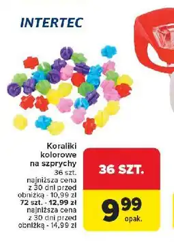 Carrefour Koraliki na szprychy Intertec oferta