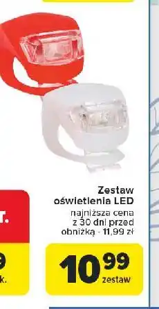 Carrefour Zestaw oświetlenia led oferta