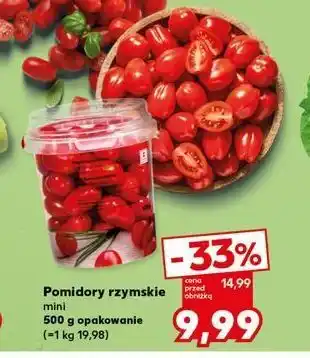 Kaufland Pomidory rzymskie mini oferta