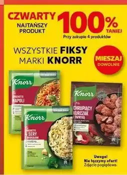 Kaufland Chrupiący kurczak z papryka Knorr Fix oferta