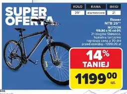 Carrefour Rower mtb motion 29 oferta