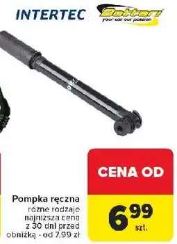 Carrefour Pompka ręczna 28 cm Intertec oferta