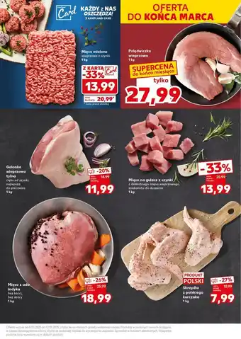 Kaufland Polędwiczka wieprzowa oferta