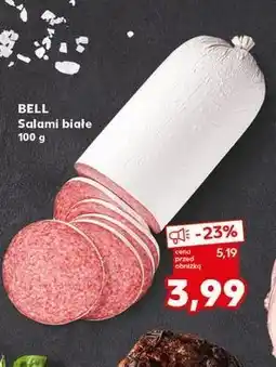 Kaufland Salami białe Bell Polska oferta