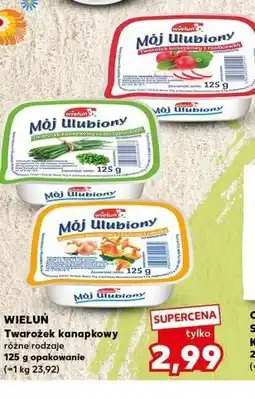 Kaufland Twarożek z rzodkiewką Wieluń Mój Ulubiony oferta