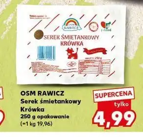 Kaufland Serek śmietankowy krówka Osm Rawicz oferta