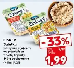 Kaufland Sałatka warzywna wegetariańska z białą kapustą Lisner O Mamo! oferta