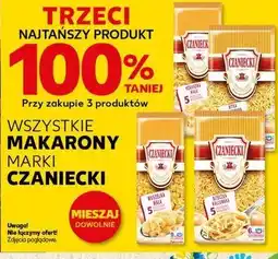 Kaufland Makaron 5-jajeczny muszelka Czaniecki oferta