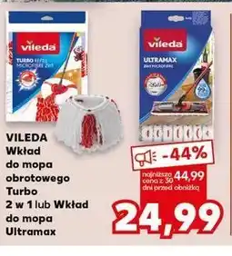 Kaufland Mop płaski ultramax Vileda oferta