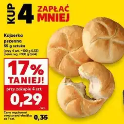 Kaufland Kajzerka pszenna oferta