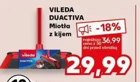 Kaufland Miotła duactiva Vileda oferta