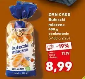 Kaufland Bułeczki mleczne Dan Cake oferta