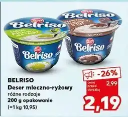 Kaufland Ryż na mleku czekoladowy Zott Belriso oferta