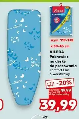 Kaufland Pokrowiec na deskę comfort plus Vileda oferta