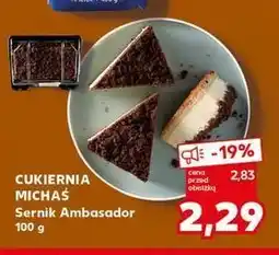 Kaufland Sernik ambasador Michaś oferta