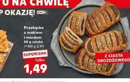 Kaufland Przekąska z makiem i miodem oferta