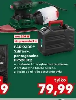 Kaufland Szlifierka pentagonalna 200 w Parkside oferta