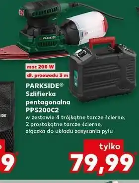 Kaufland Szlifierka pentagonalna 200 w Parkside oferta