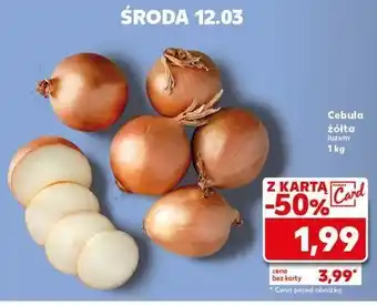 Kaufland Cebula żółta oferta