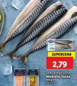 Lidl Makrela - tusza Rybny targ lidla oferta