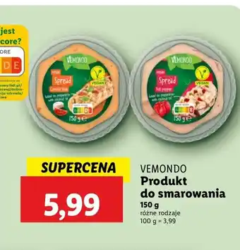 Lidl Produkt do smarowania paprykowy Vemondo oferta